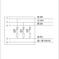 M12 3 pin male to female connection cable